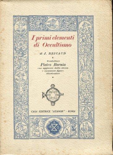 I primi elementi di occultismo - copertina