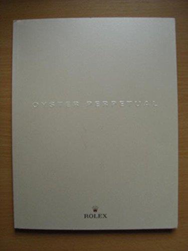 Rolex. Oyster Perpetual. (Katalog) - copertina