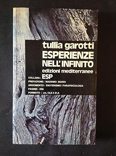 Esperienze nell'infinito - Tullia Garotti - copertina