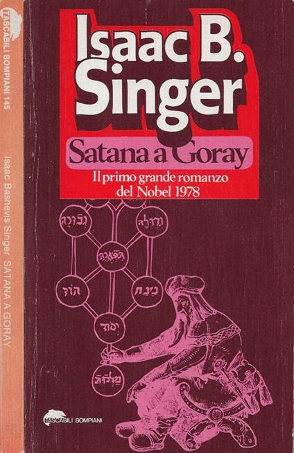 Satana a Goray - Isaac B. Singer - copertina