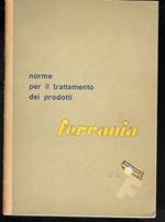 Norme per il trattamento dei prodotti Ferrania