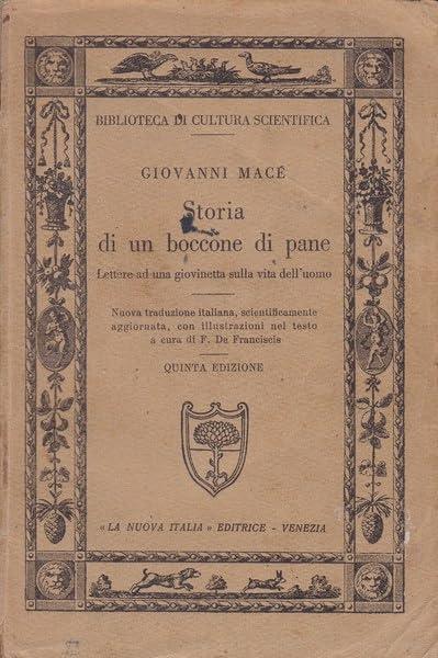 Storia di un boccone di pane - Jean Macé - copertina