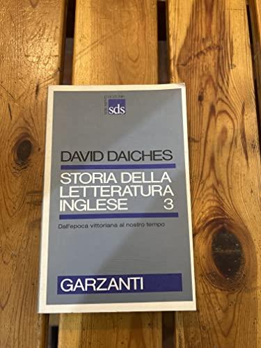 Storia Della Letteratura Inglese 3 - David Daiches - copertina
