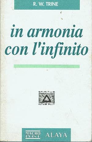 In armonia con l'infinito - copertina