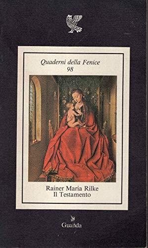Il testamento - Rainer M. Rilke - copertina