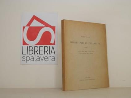 Diario per la fidanzata (1896) - Italo Svevo - copertina