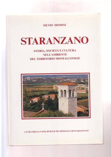Staranzano storia società cultura Monfalconese - copertina
