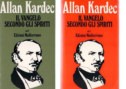 IL VANGELO SECONDO GLI SPIRITI 1-2 volumi - Allan Kardec - copertina