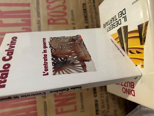 L' Entrata In Guerra - Italo Calvino - copertina