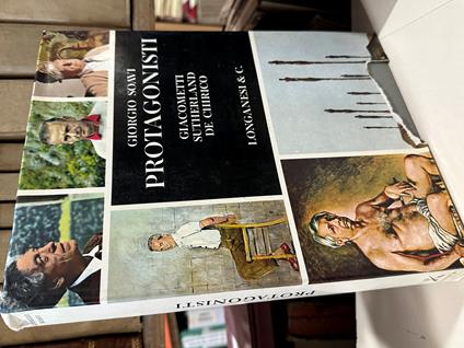 PROTAGONISTI Giacometti Sutherland De Chirico - Giorgio Soavi - copertina