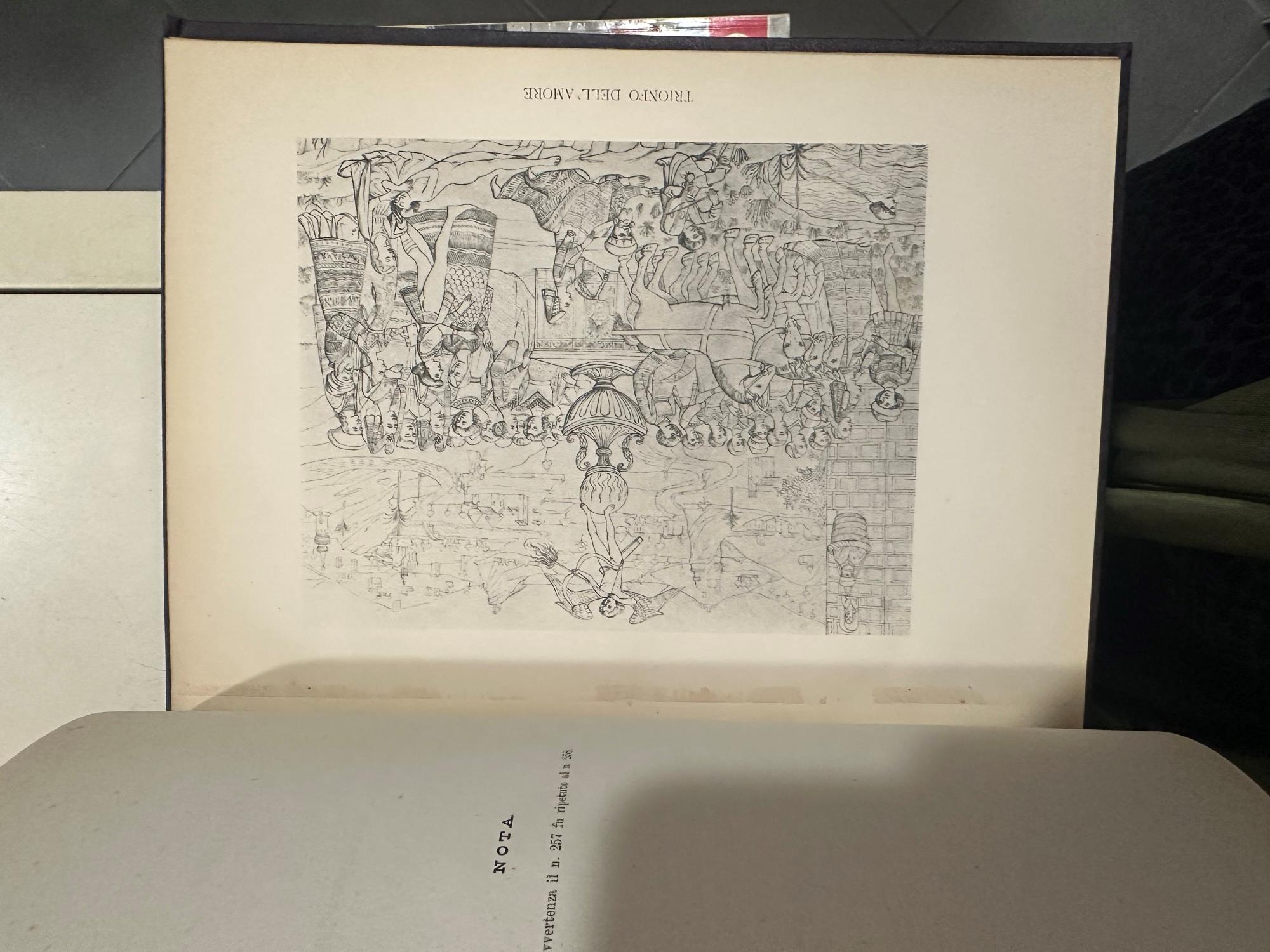 Catalogo Delle Opere Di Francesco Petrarca Esistenti Nella Petrarchesca Rossettiana Di Trieste Aggiuntavi L'Iconografia Della Medesima