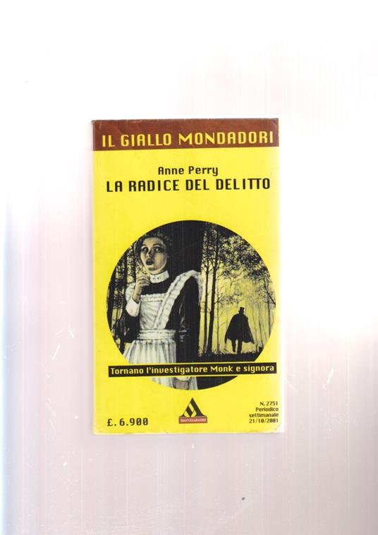 La Radice Del Delitto - Anne Perry - copertina