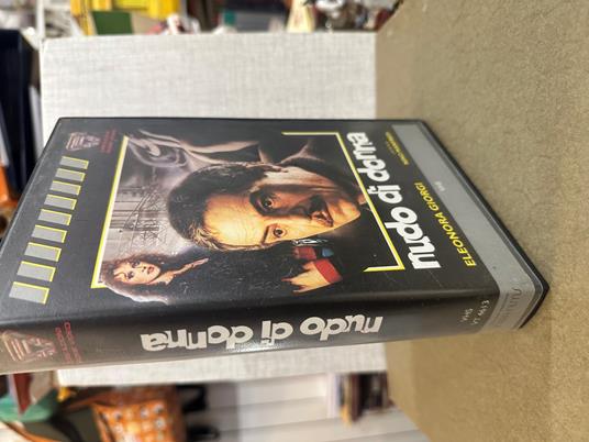 VHS film NUDO DI DONNA 1987 Eleonora Giorgi Nino Manfredi UNIVIDEO - Nino Manfredi - copertina