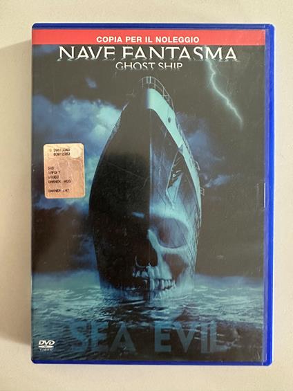 Dvd Nave Fantasma - copertina