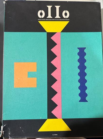 OLLO Rivista senza messaggio diretta Alessandro Mendini 1988 Design - Alessandro Mendini - copertina