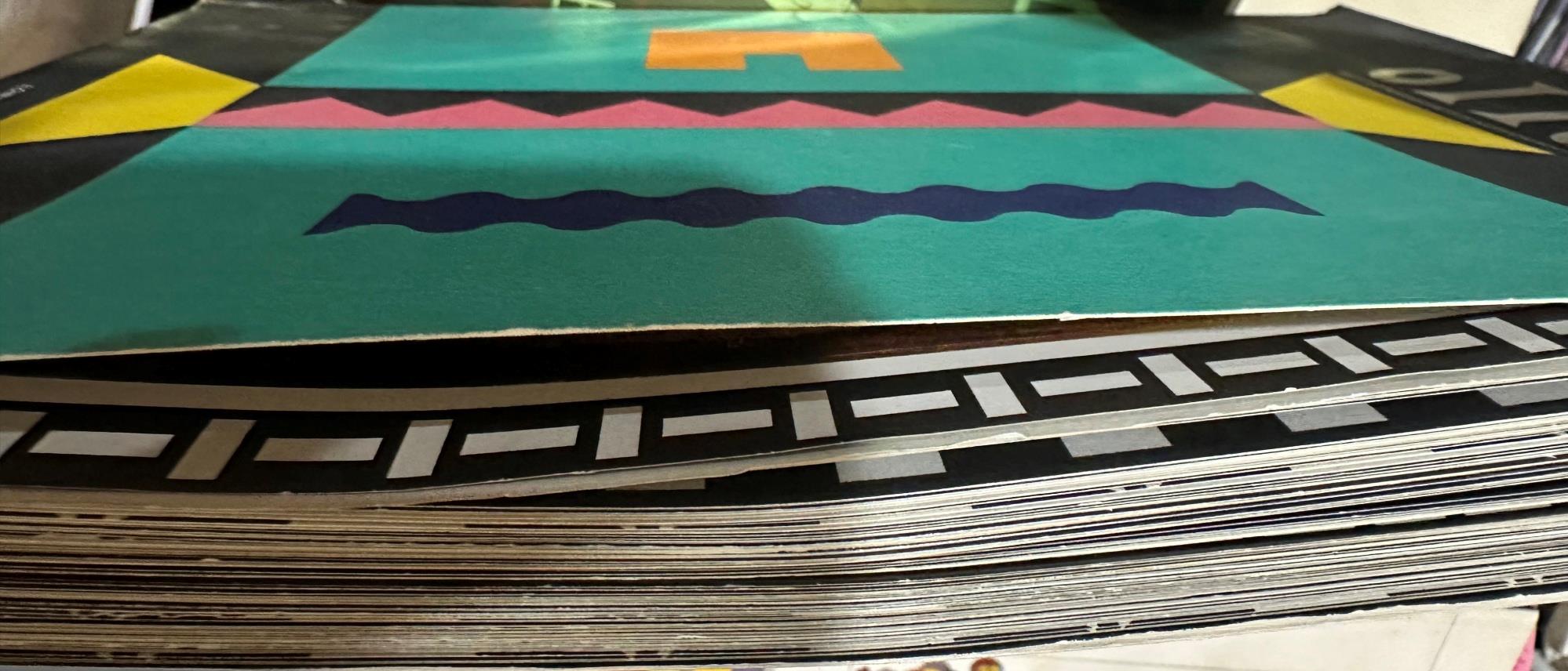 OLLO Rivista senza messaggio diretta Alessandro Mendini 1988 Design