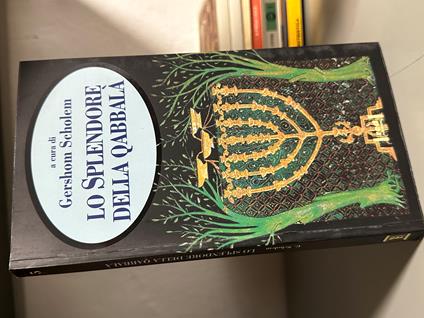 LO SPLENDORE DELLA QABALLà - Gershom Scholem - copertina