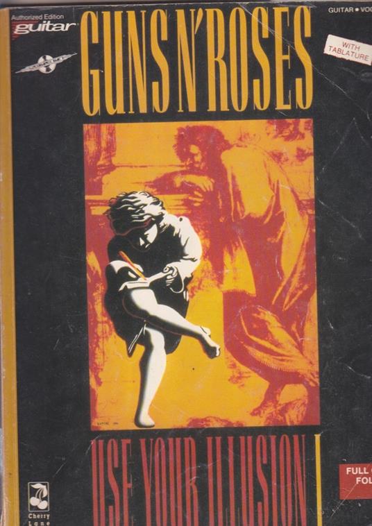GUNS N ROSES Use you illusion spartito chitarra Cherry Lane GUITAR NOTES - copertina