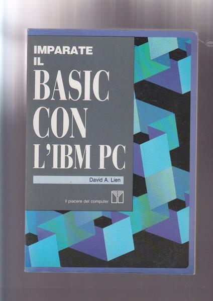 IMPARATE IL BASIC CON L'IBM PC ibm computer - copertina