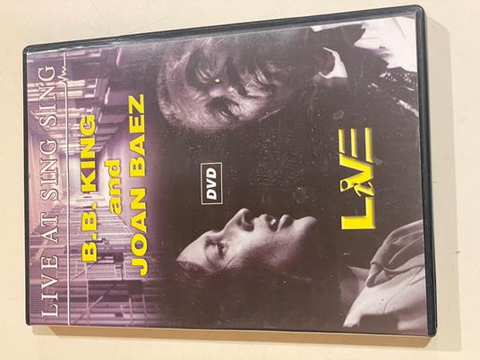 B. B. KING AND JOAN BAEZ Live at Sing Sing 1974 Dvd Music - copertina