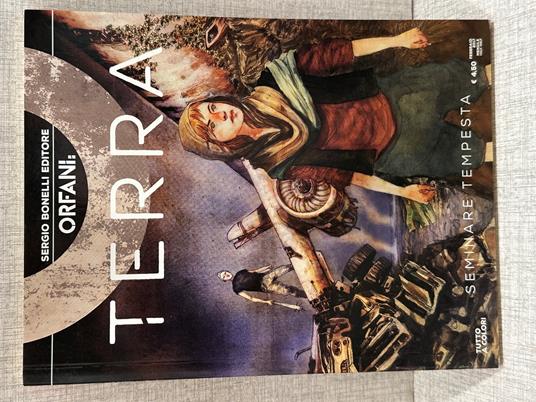 ORFANI: Terra Seminare Tempesta ed Sergio Bonelli - copertina