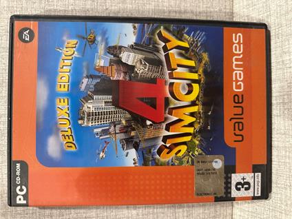 videogioco SIM CITY 4 Deluxe Edition Pc Game Value - copertina