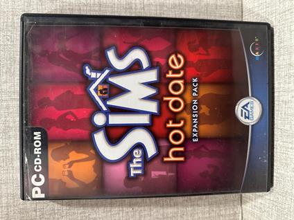 videogioco THE SIMS Hot Date Expansion Pack EaGames Pc Game - copertina