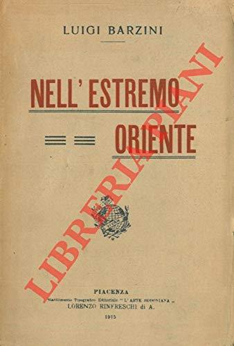 Nell'Estremo Oriente - Luigi Barzini - copertina