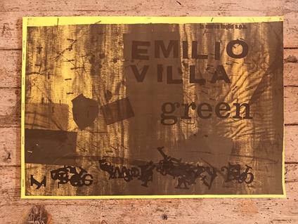 Green - Emilio Villa - copertina