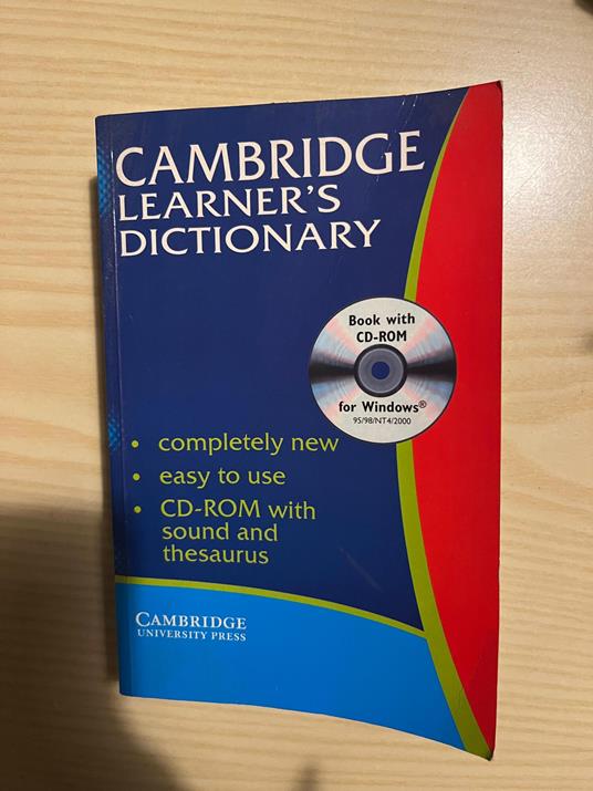 Cambridge Learner's Dictionary - copertina