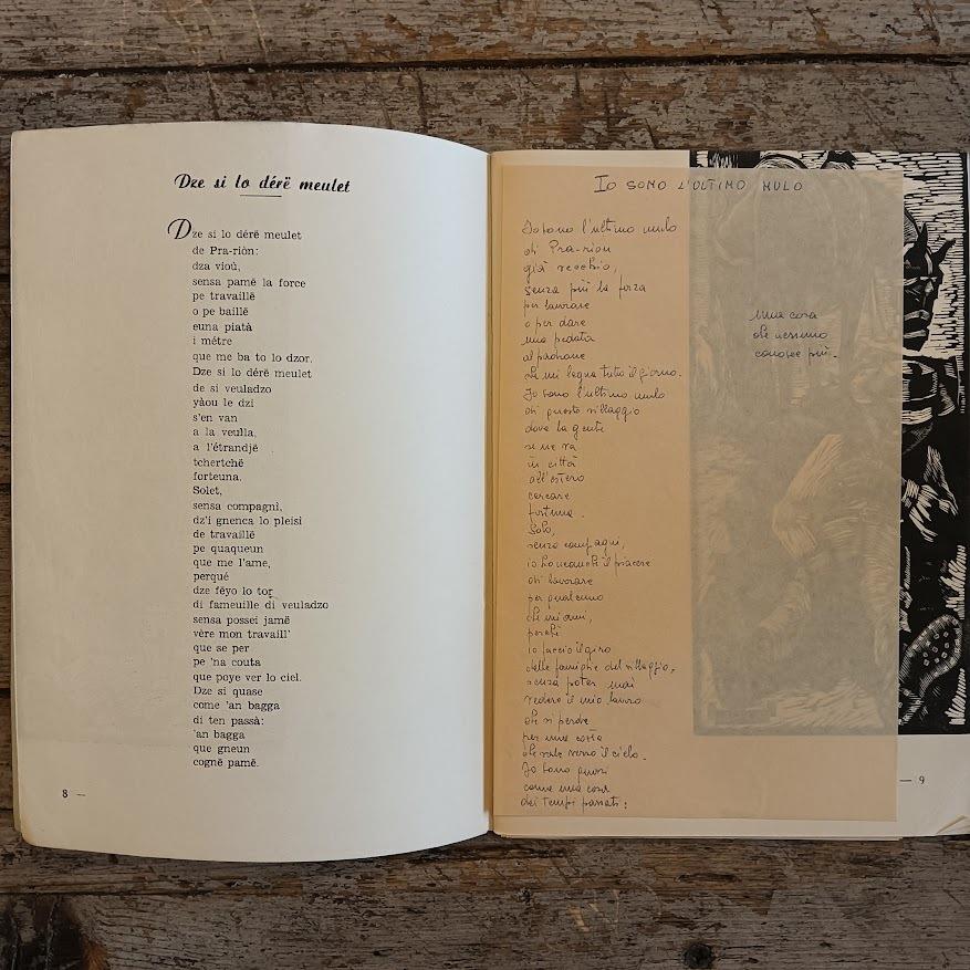 Lo ten passe. Dje poésie eun patoé de la Veulla d'Outa (Il tempo passa. Dieci poesie in dialetto della Valle d'Aosta)