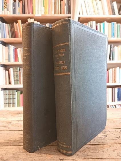 Dizionario italiano-latino - copertina