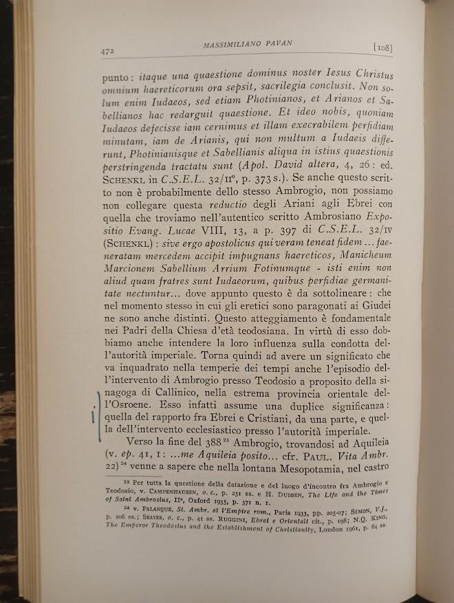 I Cristiani e il Mondo Ebraico nell'età di Teodosio Il Grande
