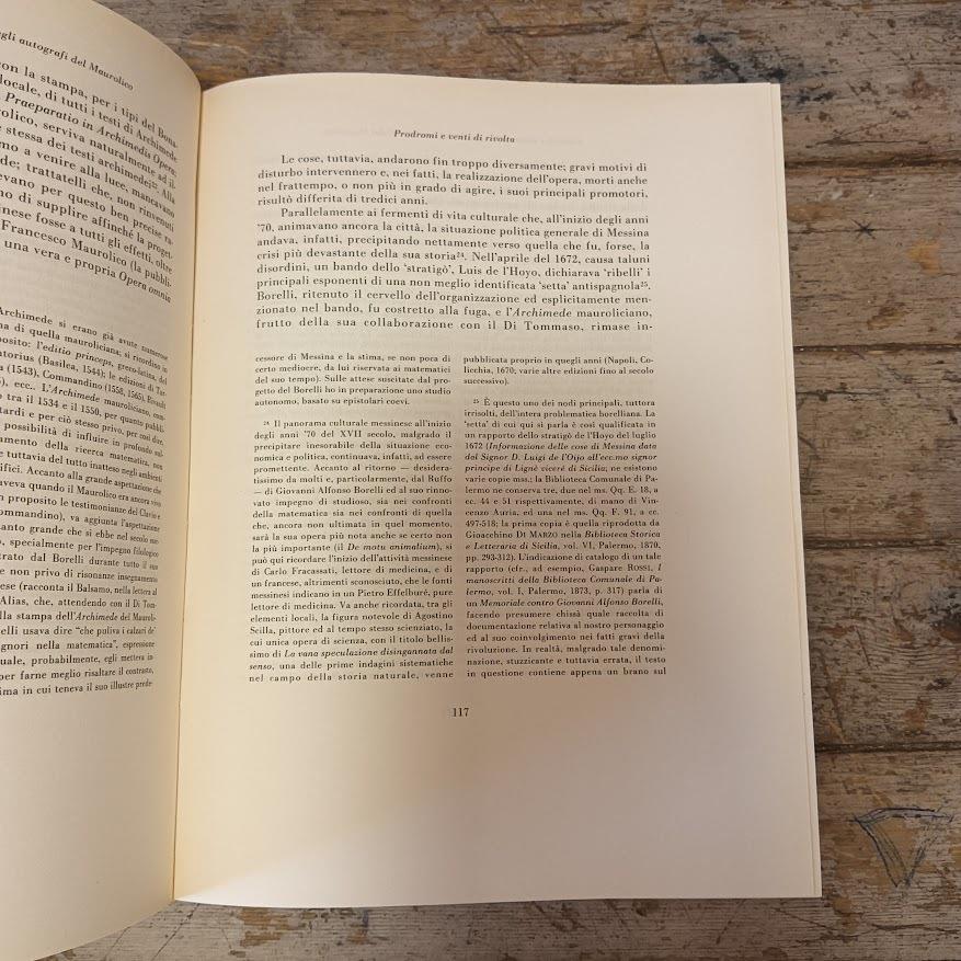 Francesco Maurolico tra Rinascimento e scienza galileiana. Materiali e ricerche
