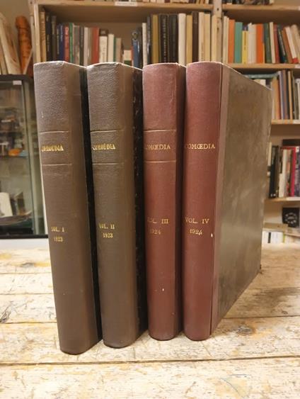 Commedia 4 Volumi - copertina