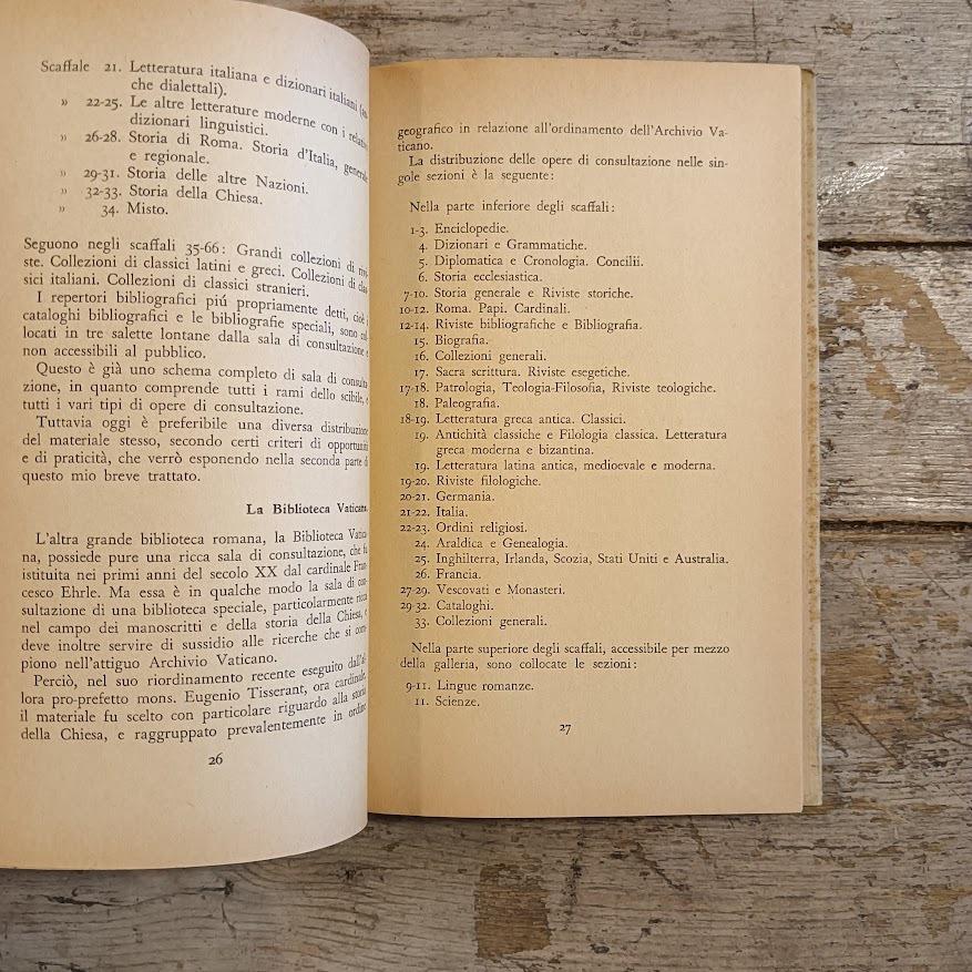 La sala di consultazione