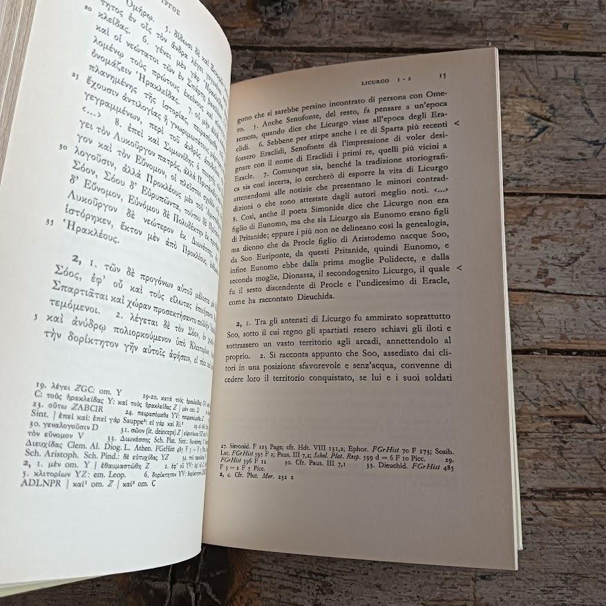 Le vite di Licurgo e di Numa