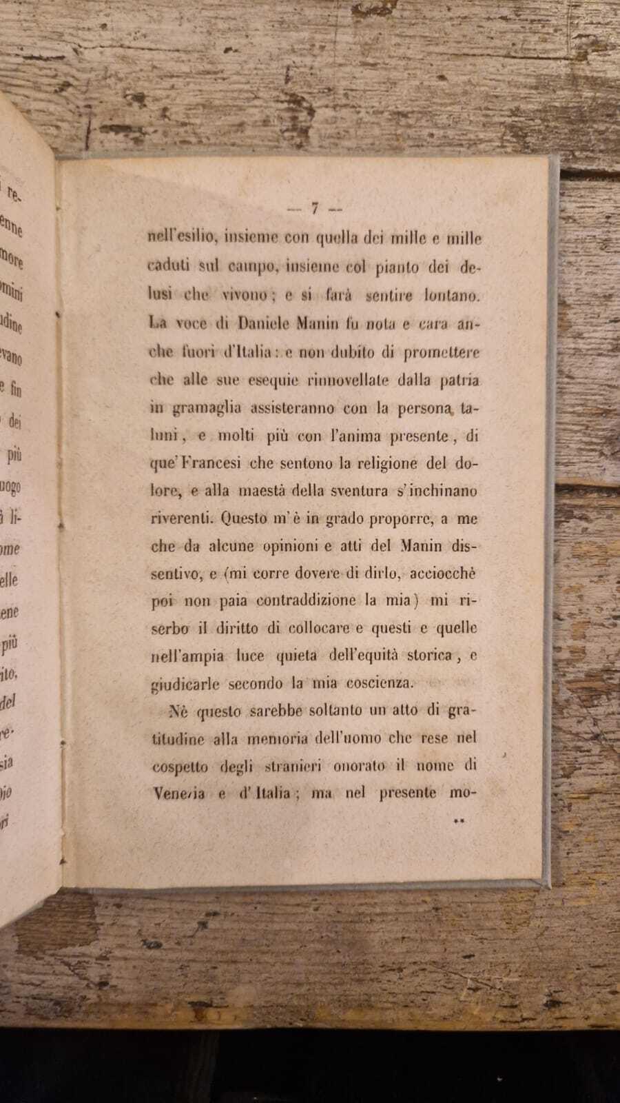 Daniele Manin il Veneto e l'Italia