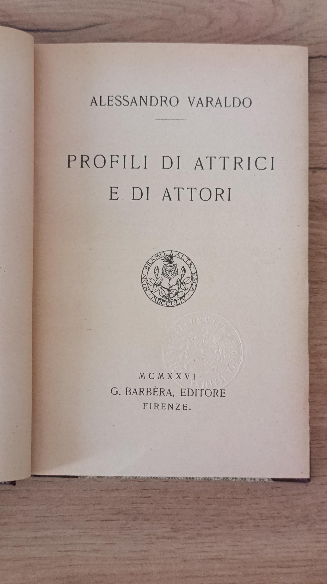 Profili di Attrici e di Attori
