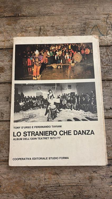 Lo straniero che danza - copertina