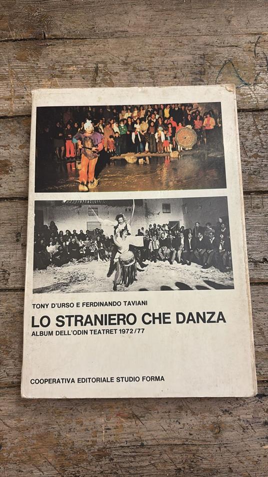Lo straniero che danza - copertina