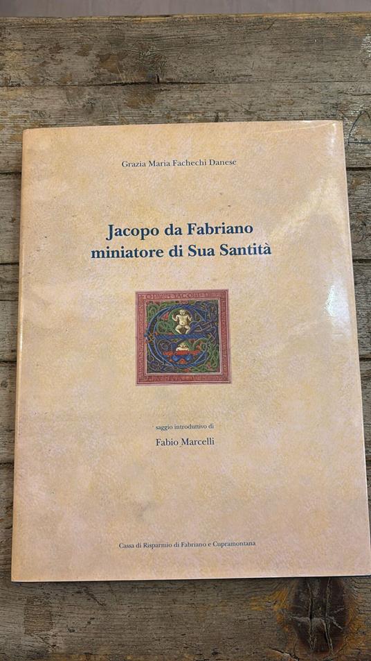 Jacopo da Fabriano miniatore di Sua Santità - copertina