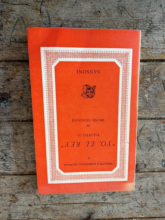 Yo, el rey - Bruno Cicognani - copertina