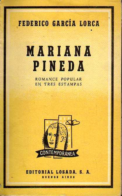 Mariana Pineda - Federico García Lorca - copertina