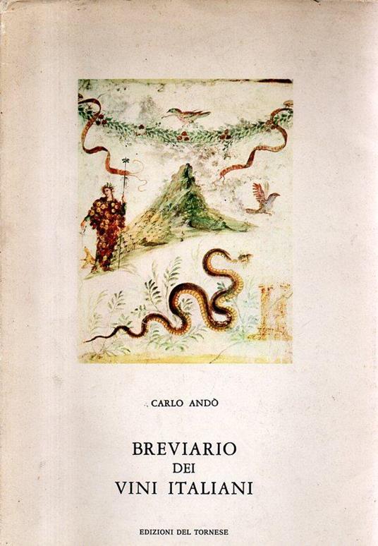 Breviario dei vini italiani - Carlo Ando - copertina