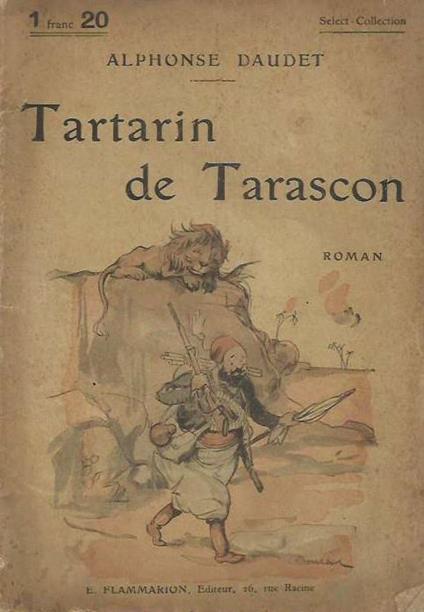 Tartarin de Tarascon - Alphonse Daudet - copertina
