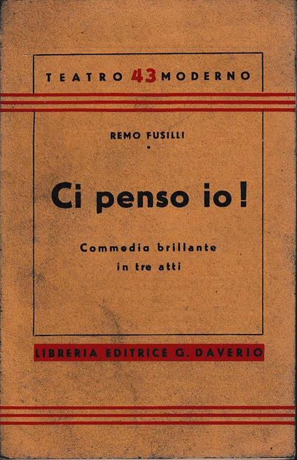 Ci penso io! - Remo Fusilli - copertina