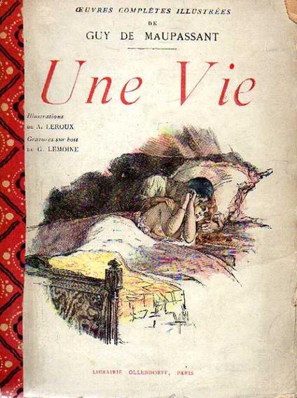 Une vie - Guy de Maupassant - copertina