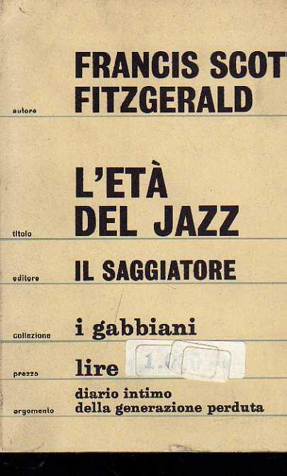 L'eta' del jazz - copertina