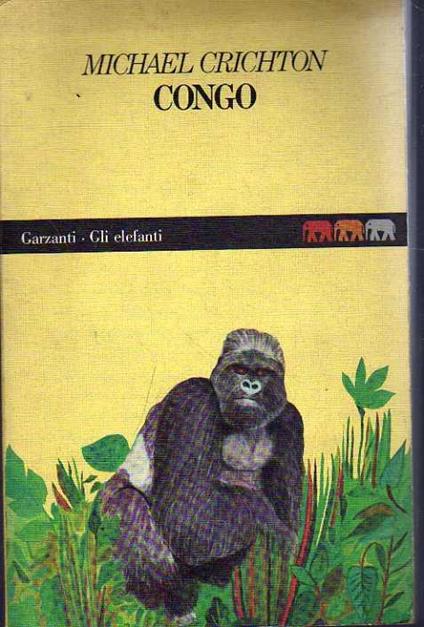 Congo - Michael Crichton - copertina